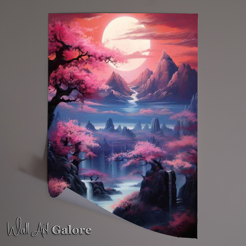Buy Unframed Poster : (Hanami Hikes Best Mountain Trails for Cherry Blossom Viewing)