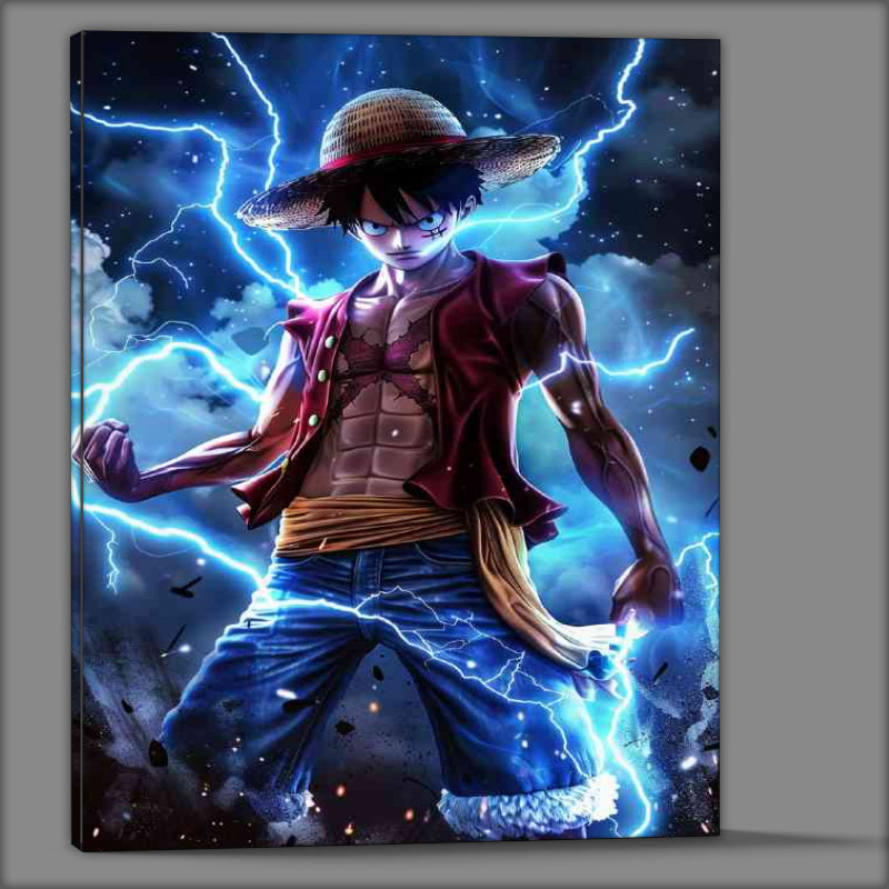 Buy Canvas : (Monkey D Luffy lightning)