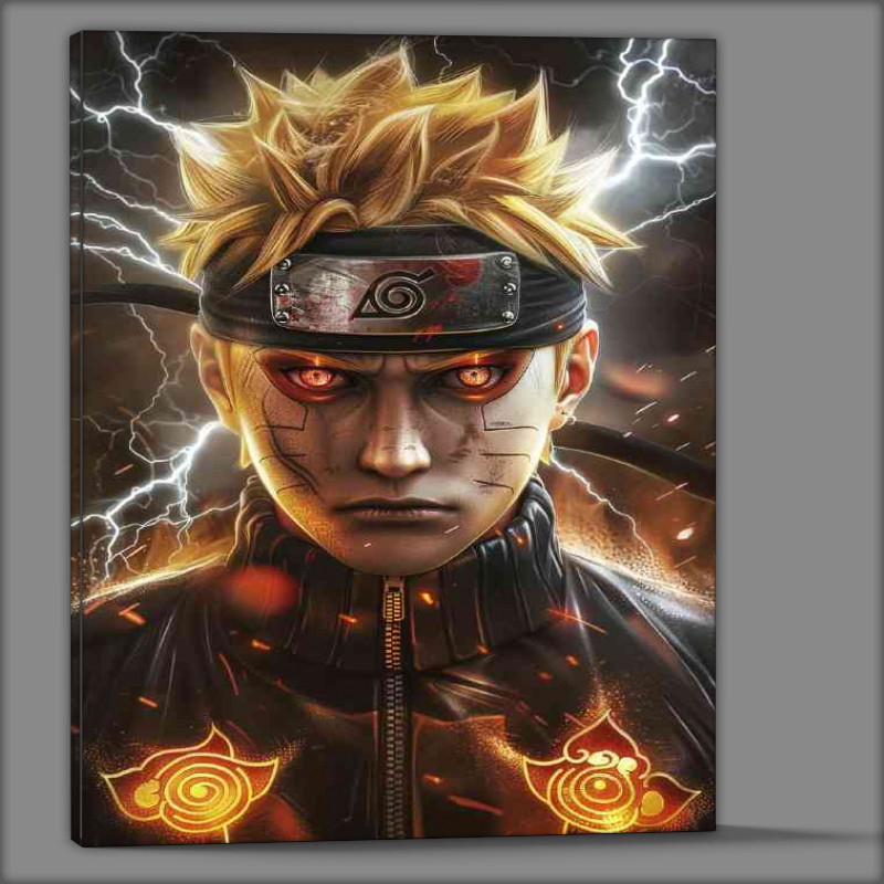 Buy Canvas : (Naruto Uzumaki in his Akats)