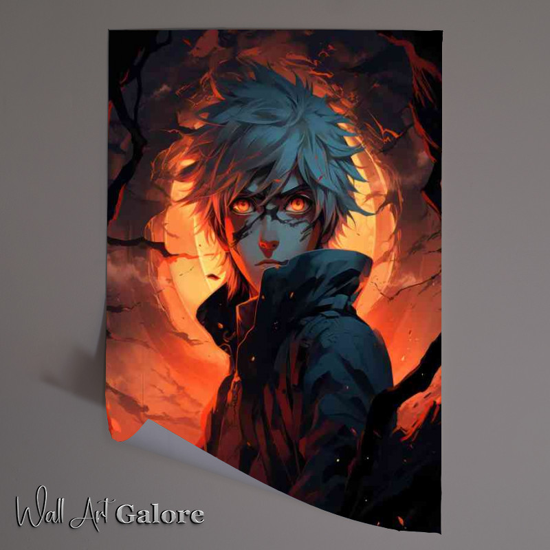 Buy Unframed Poster : (Naruto dark side manga anime)