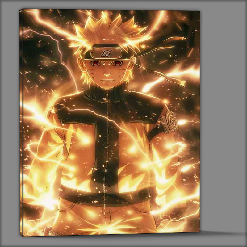 Buy Canvas : (Naruto with his golden glow)