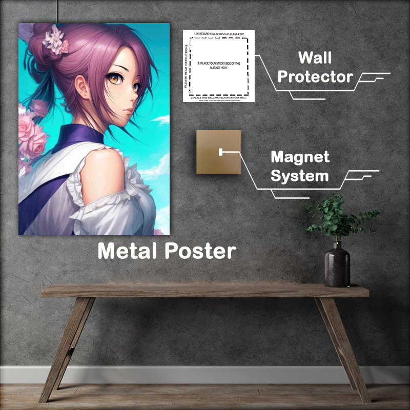 Buy Metal Poster : (Yoruichi Shihoin dressed to impress)
