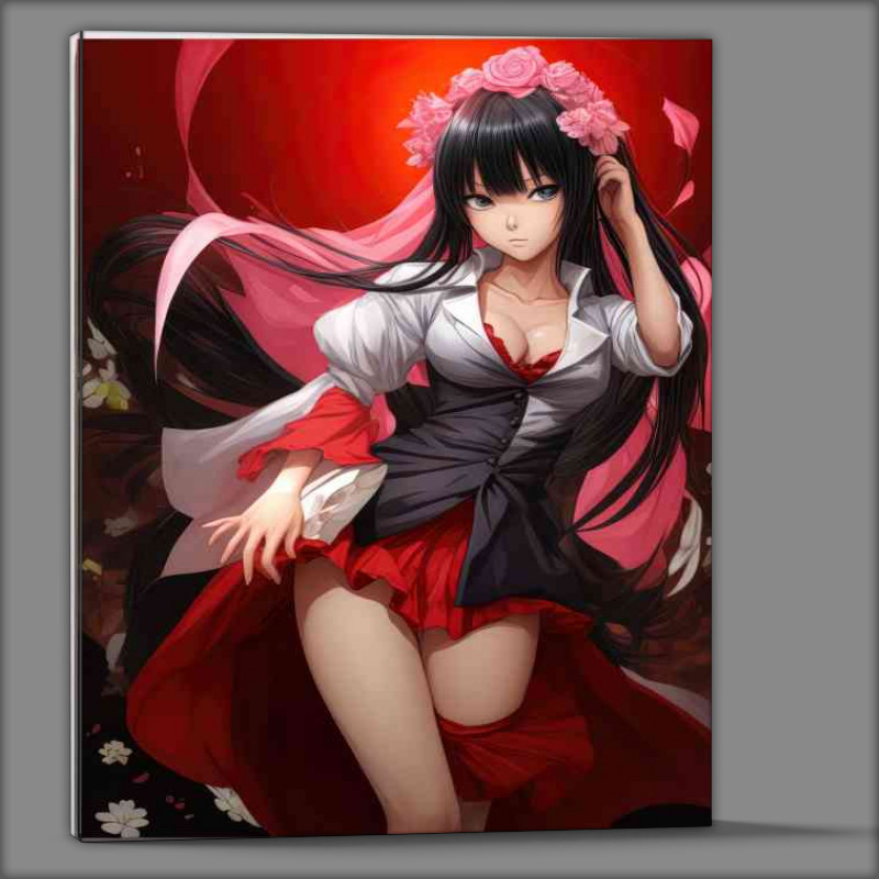 Buy Canvas : (Yoruichi Shihoin the red dress)