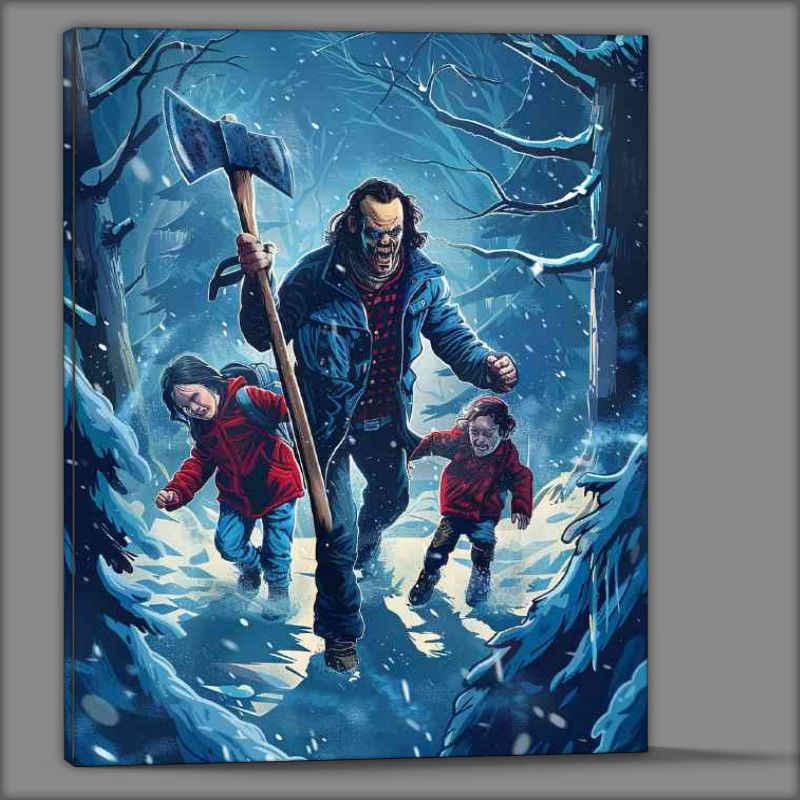 Buy Canvas : (The shining movie poster with Jack)