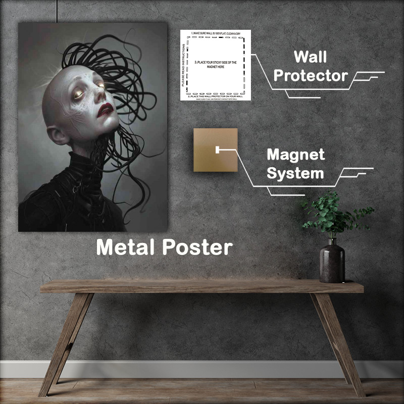 Buy Metal Poster : (head_and_shoulders_portrait_of_an)