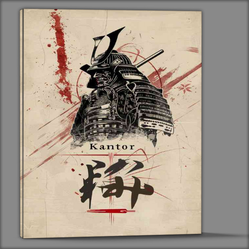 Buy Canvas : (Dynamic poster Samurai art)