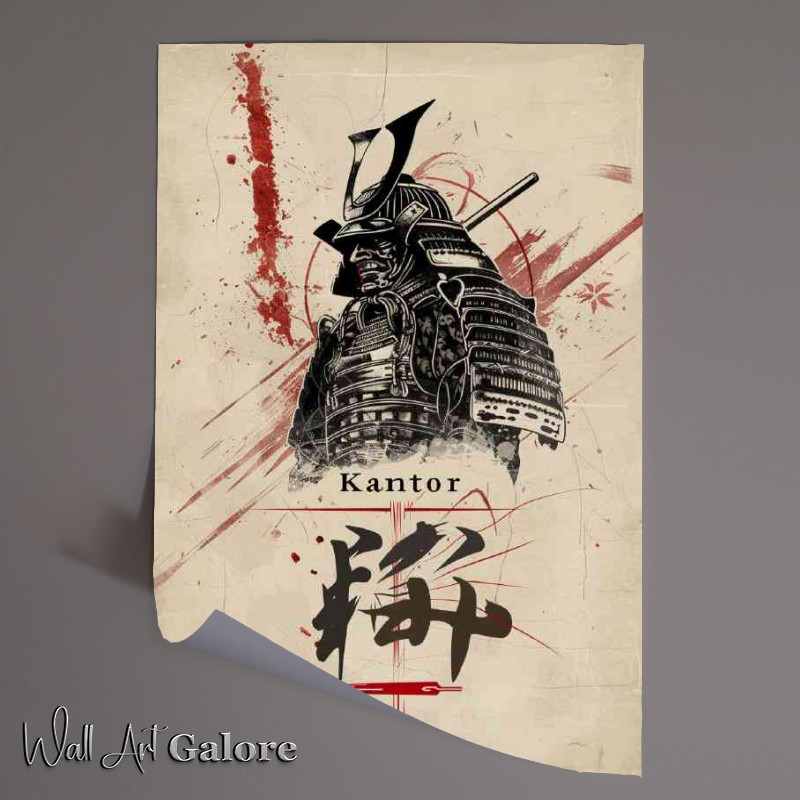 Buy Unframed Poster : (Dynamic poster Samurai art)