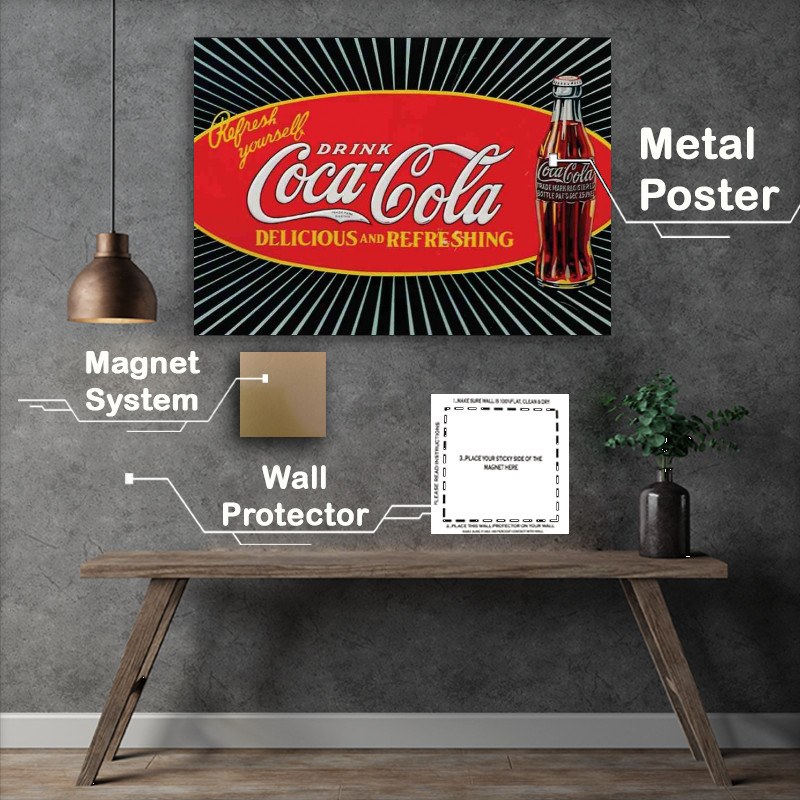 Buy Metal Poster : (Delicious and refreshing)
