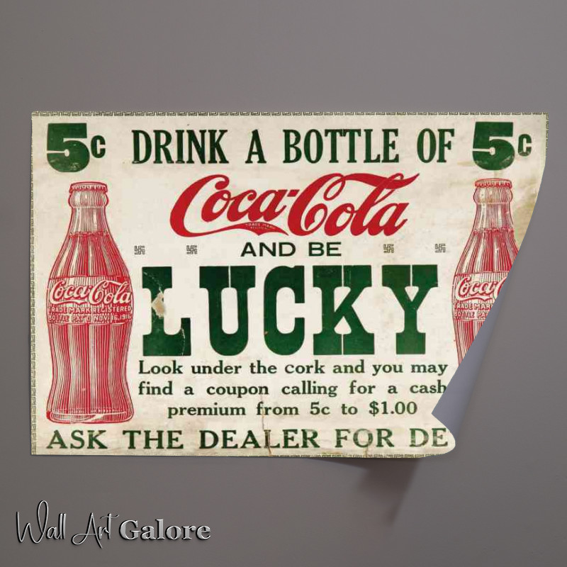 Buy Unframed Poster : (Drink a bottle)