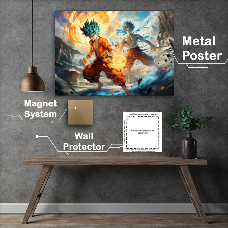 Buy Metal Poster : (Dragon poster style anime)