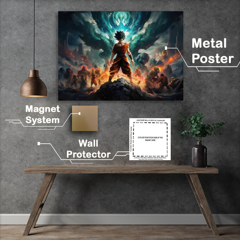 Buy Metal Poster : (In fight and battle mode)