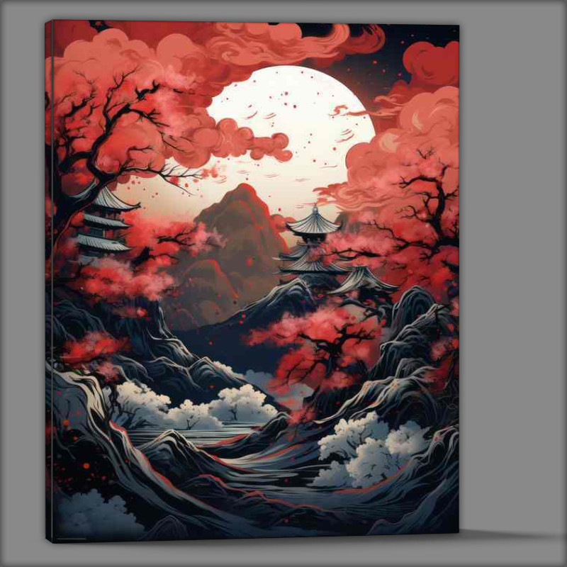 Buy Canvas : (Peaks and Petals Exploring Japans Blossoming Mountains)