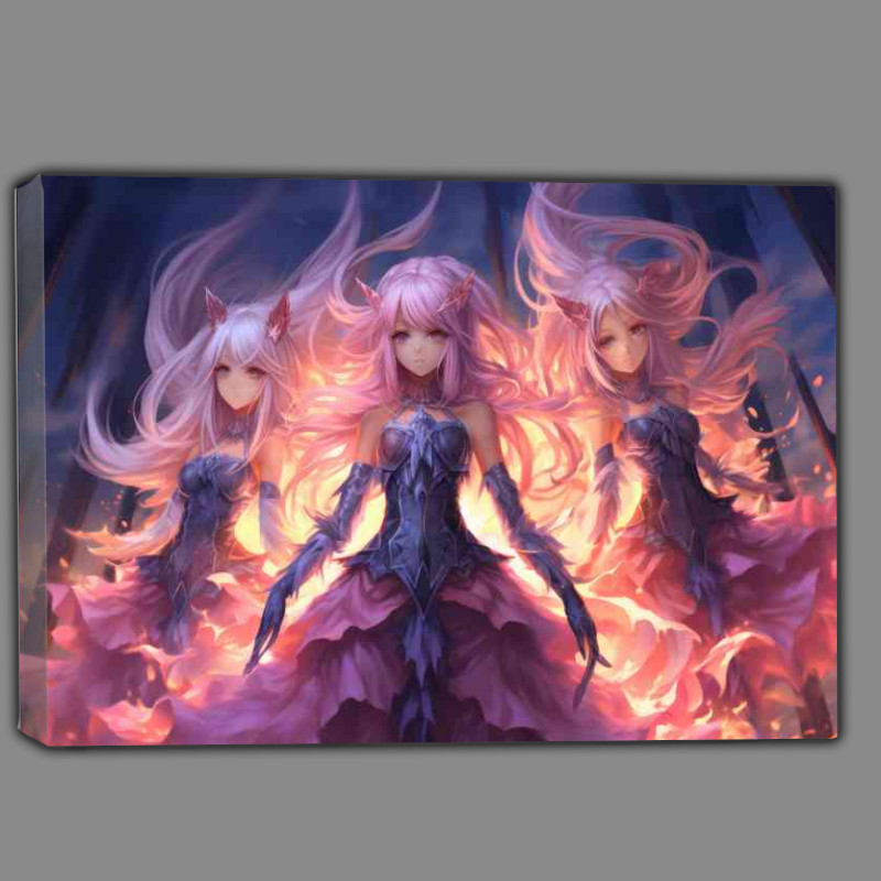 Buy Canvas : (The abyss angelic anime art)