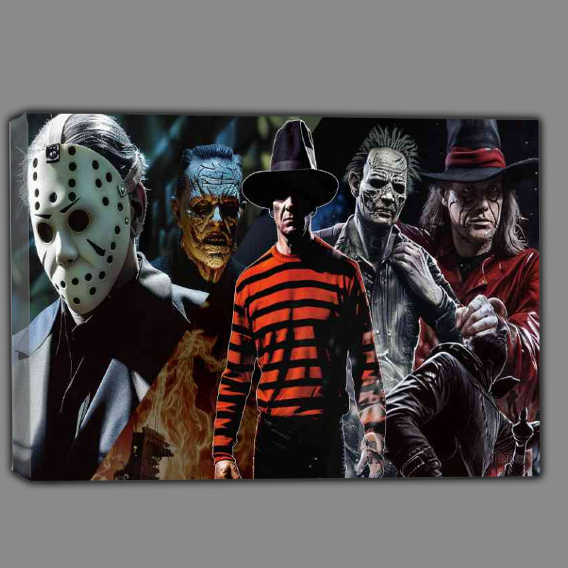 Buy Canvas : (Movie characters which are the evil men)