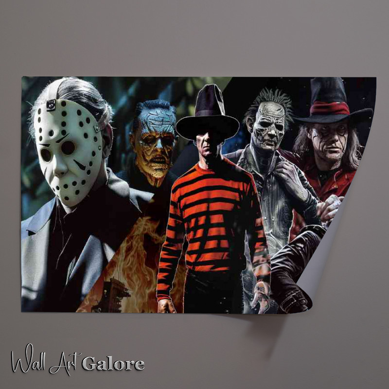Buy Unframed Poster : (Movie characters which are the evil men)