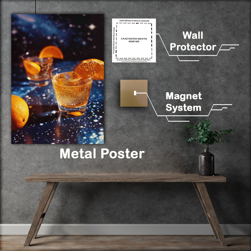 Buy Metal Poster : (Scotch orange zip of salt)