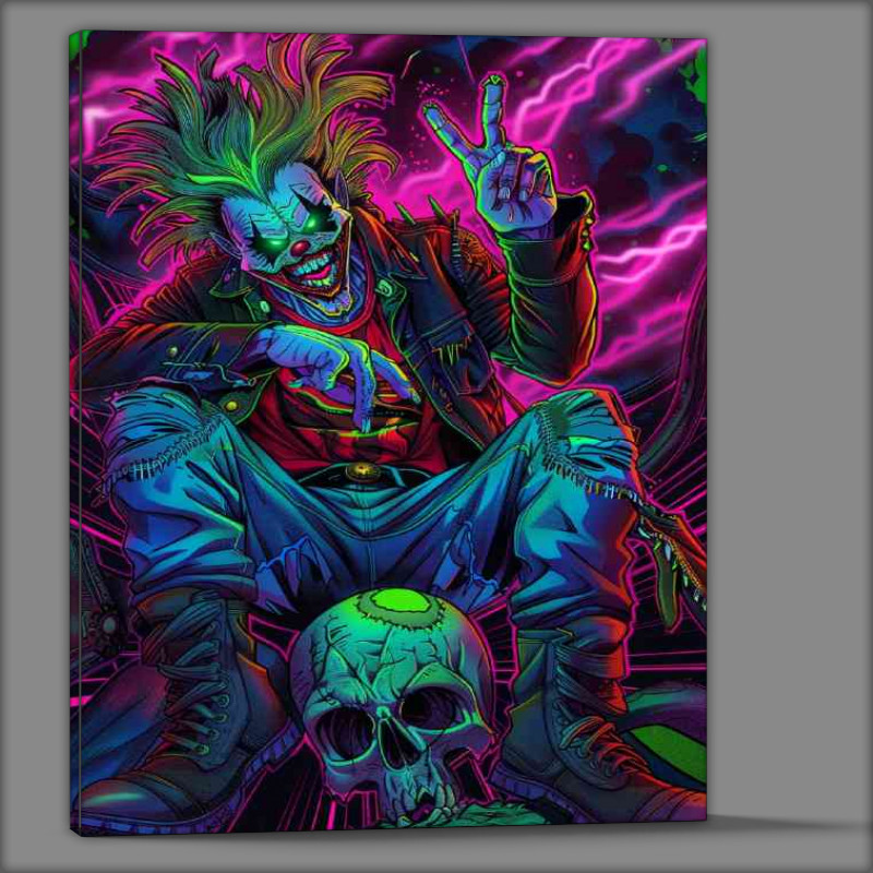 Buy Canvas : (A very psychedelic and extremely detailed cartoon)
