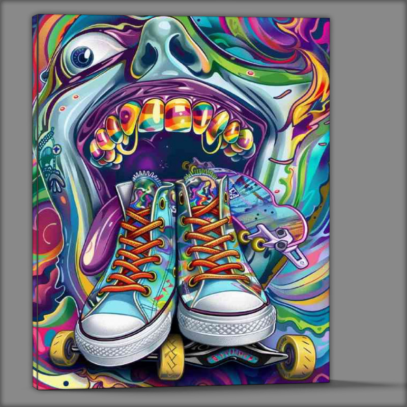 Buy Canvas : (Open mouth surreal art)