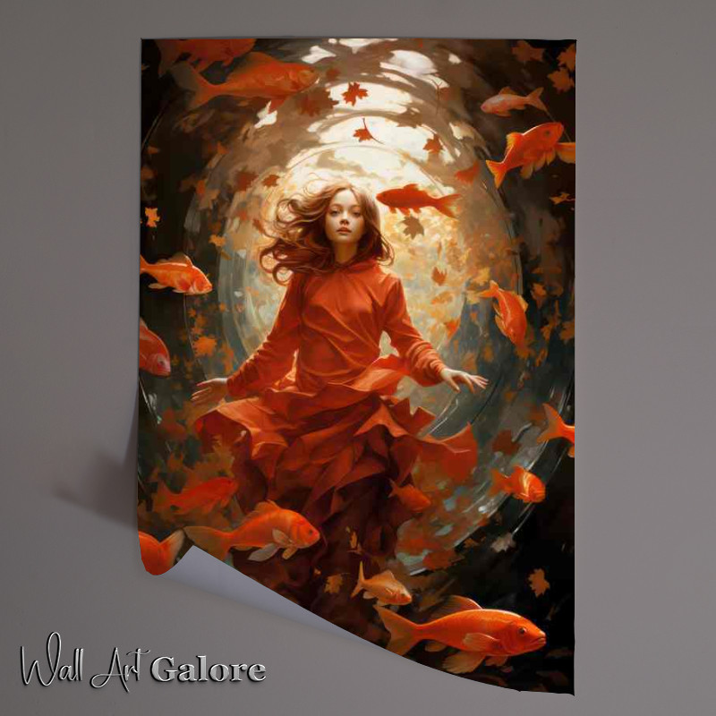 Buy Unframed Poster : (The Ancient Art of Koi Keeping in Japan)