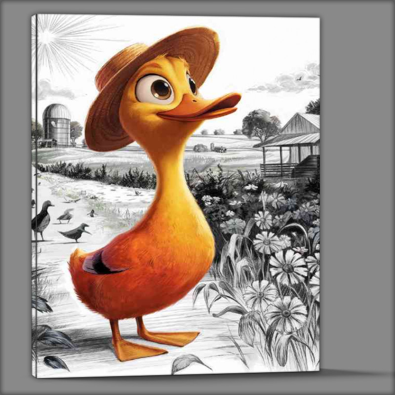 Buy Canvas : (The animated yellow duck)