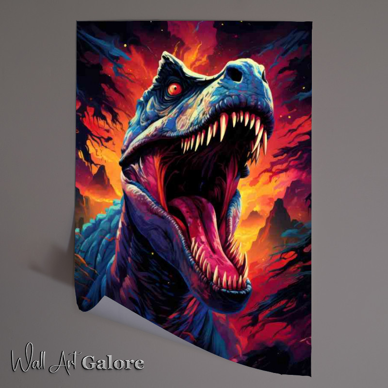 Buy Unframed Poster : (The King of Dinosaurs)