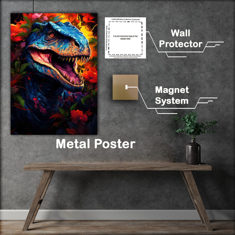 Buy Metal Poster : (The Most Intelligent Dinosaurs Ever)