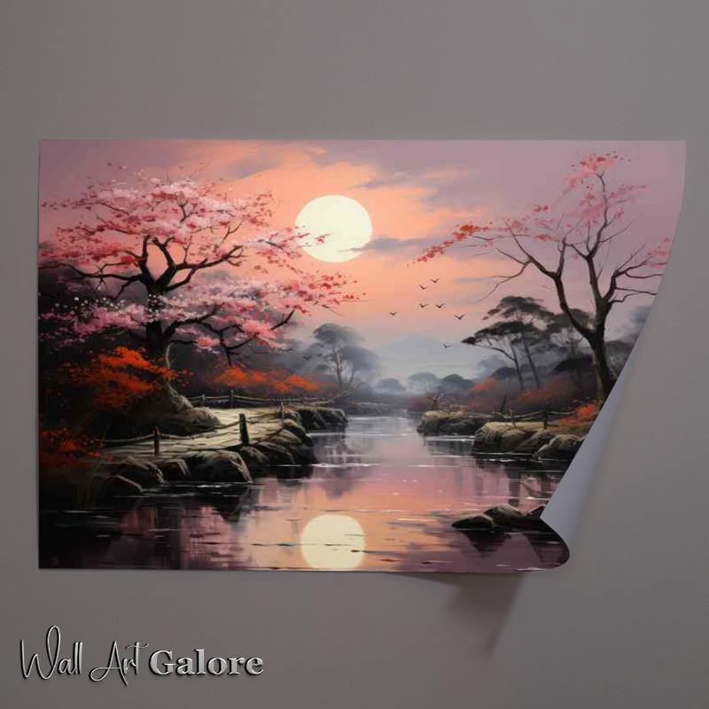 Buy Unframed Poster : (Japanese Aesthetics Pond of life)