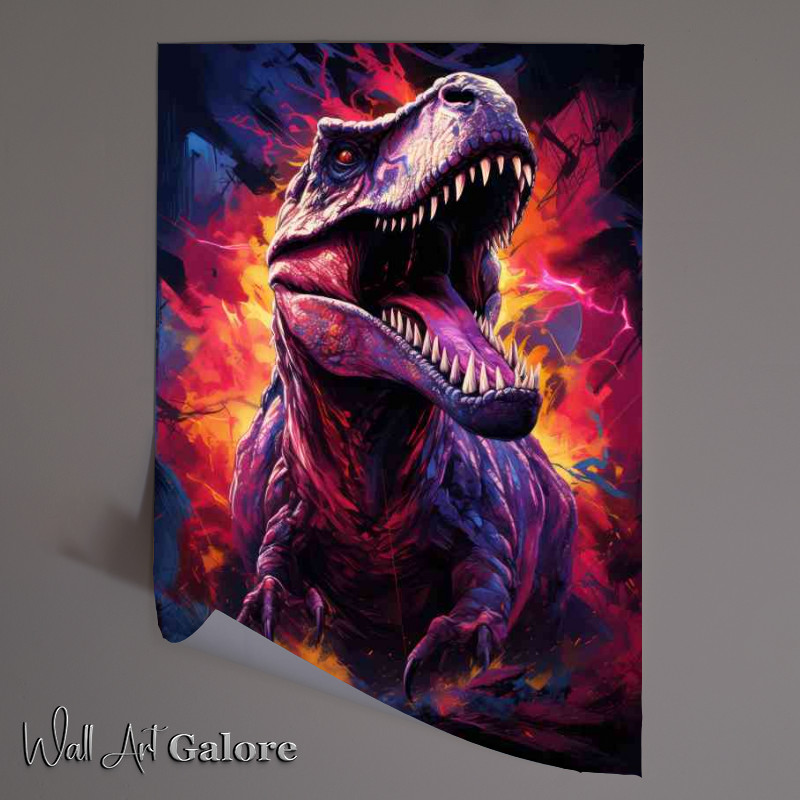 Buy Unframed Poster : (Tyrannosaurus Rex The King of Dinosaurs)