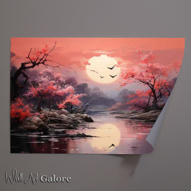 Buy Unframed Poster : (Koi Whisperers The Masters of Japanese care cranes flying)