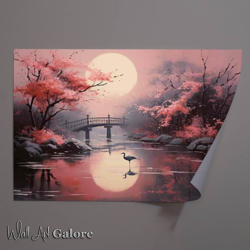 Buy Unframed Poster : (Sustainability and Conservation of crane in Japan)