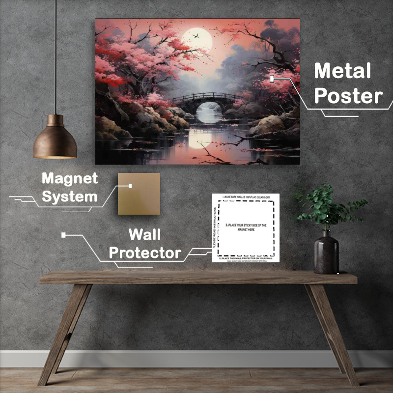 Buy Metal Poster : (The Symbolism of Koi Colors in Japanese Tradition)