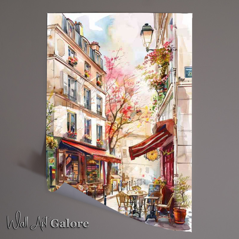 Buy Unframed Poster : (Coffee in a paris cafe)