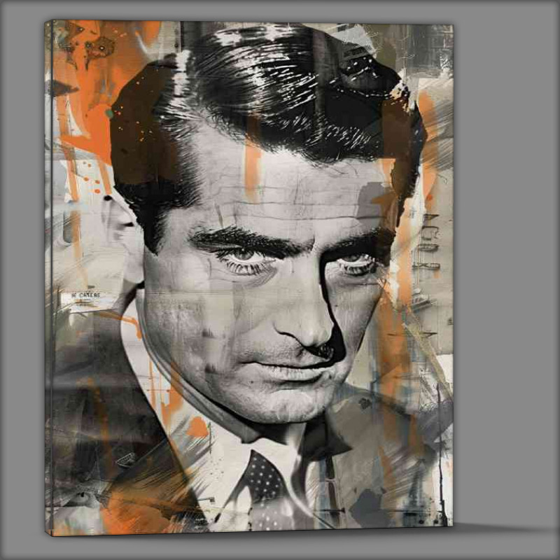 Buy Canvas : (Cary Grant icon street art)