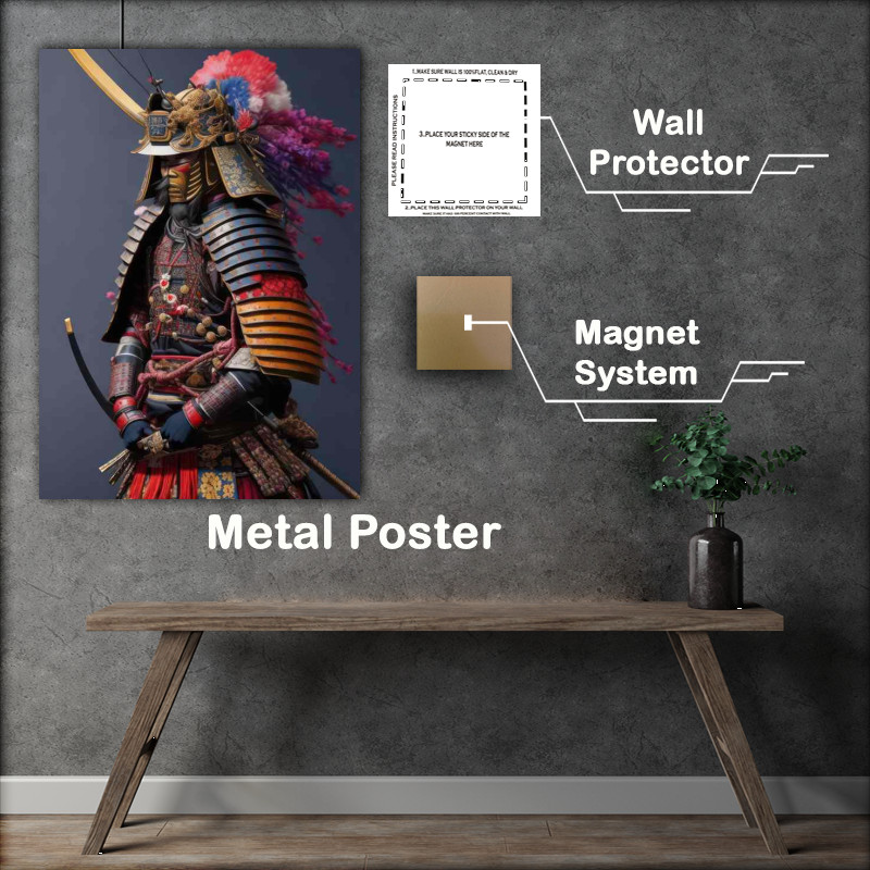 Buy Metal Poster : (Flourishing Colours of the Samurai)
