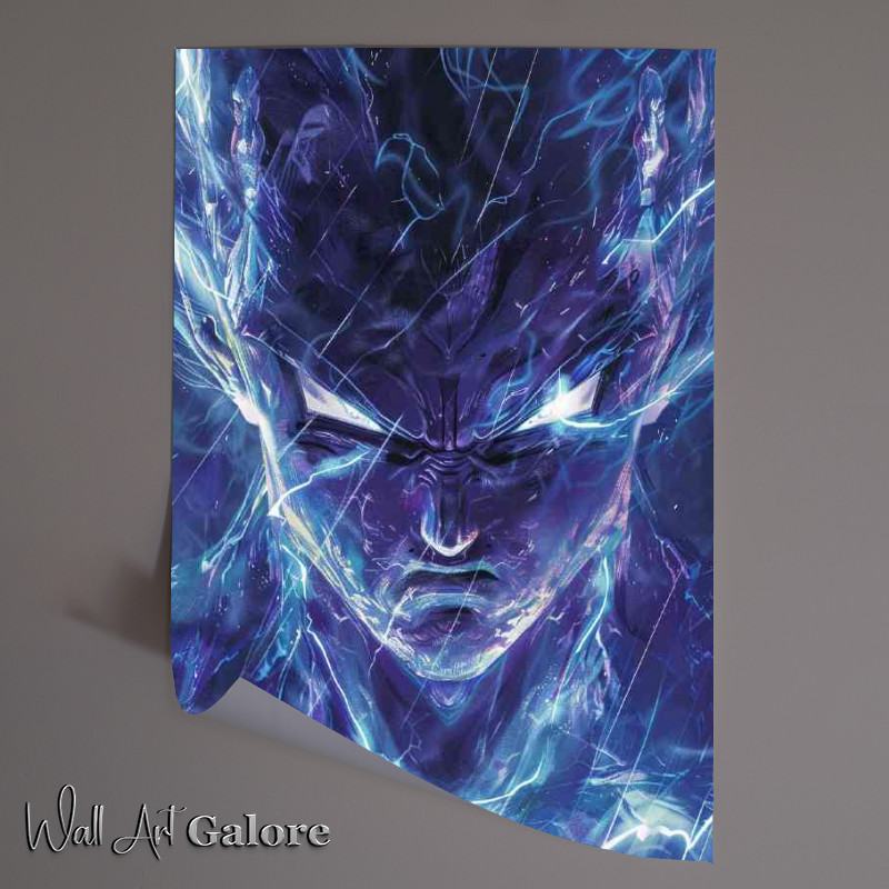 Buy Unframed Poster : (Dragon ball bright eyes and rain)