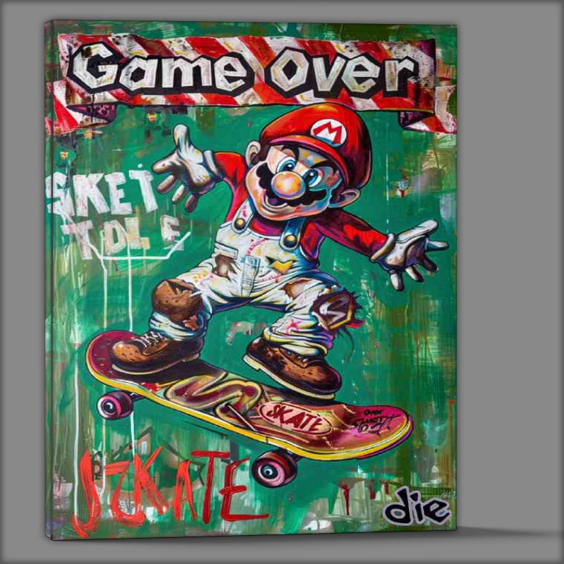 Buy Canvas : (Game on skating)