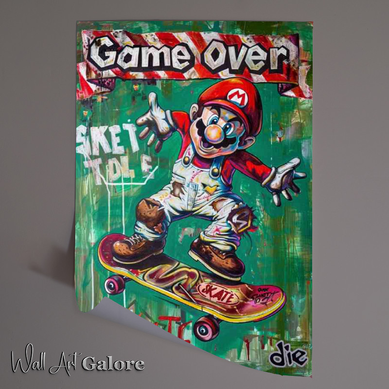 Buy Unframed Poster : (Game on skating)