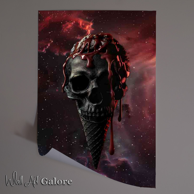 Buy Unframed Poster : (The dark ice cream cone)