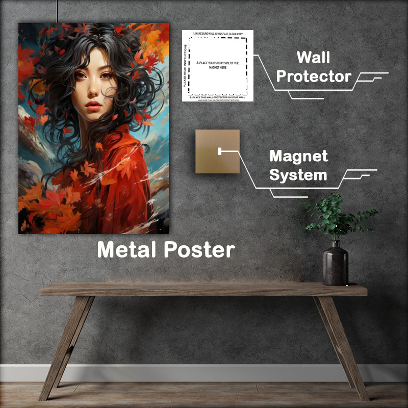 Buy Metal Poster : (Geisha Hairstyles An Art of Grace and Beauty)