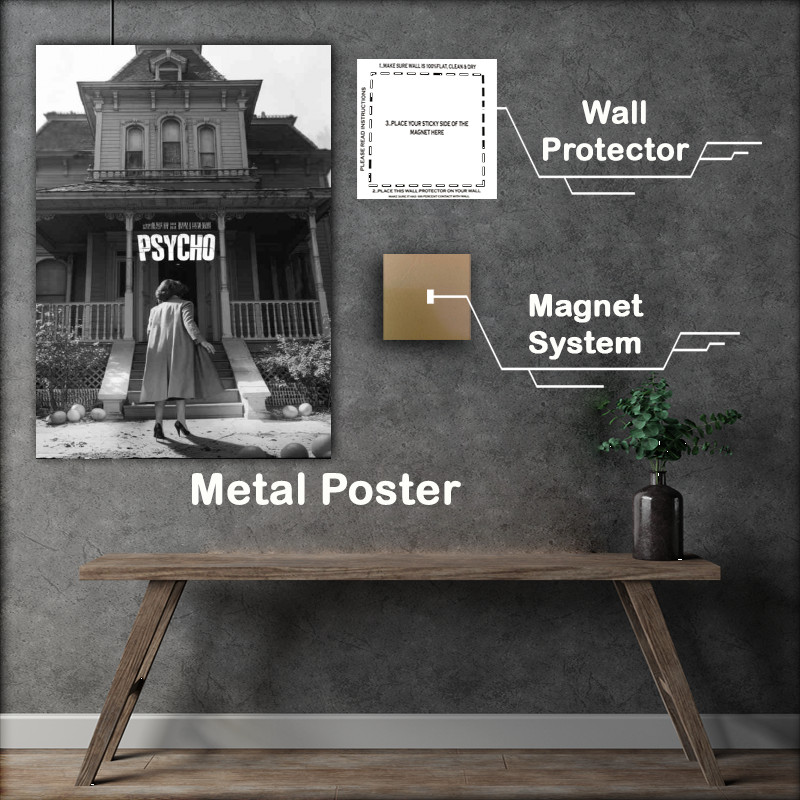 Buy Metal Poster : (American physco in the uk)