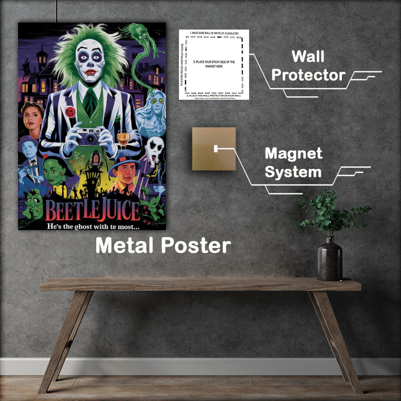 Buy Metal Poster : (Beetle beetle juice)