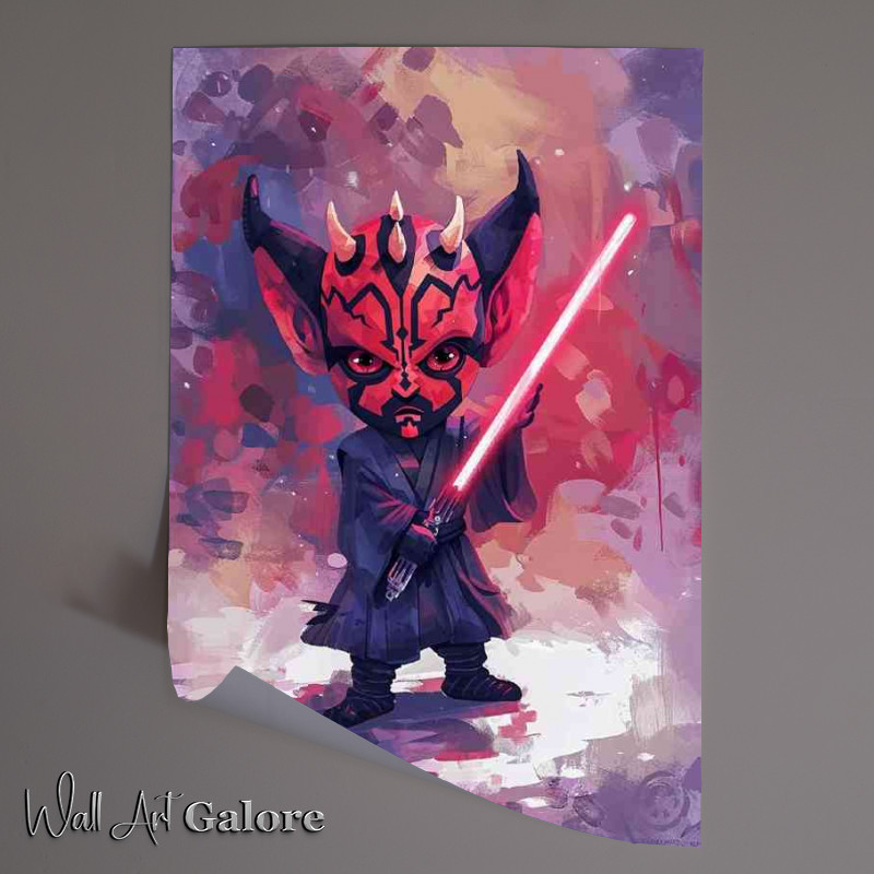 Buy Unframed Poster : (Darth maul painted street style)