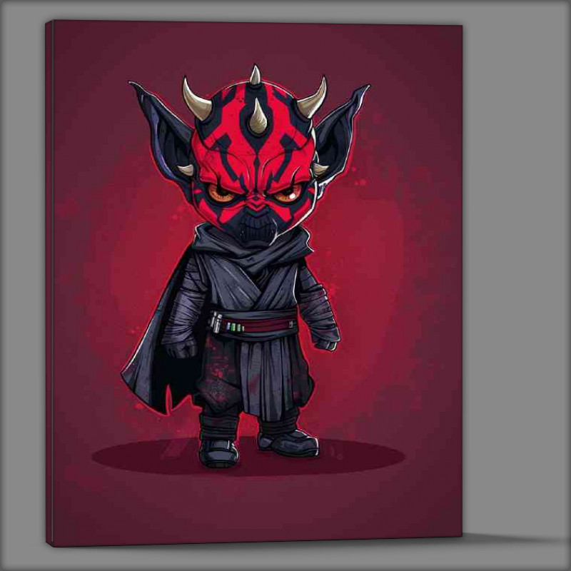 Buy Canvas : (Darthmaul painted street art)