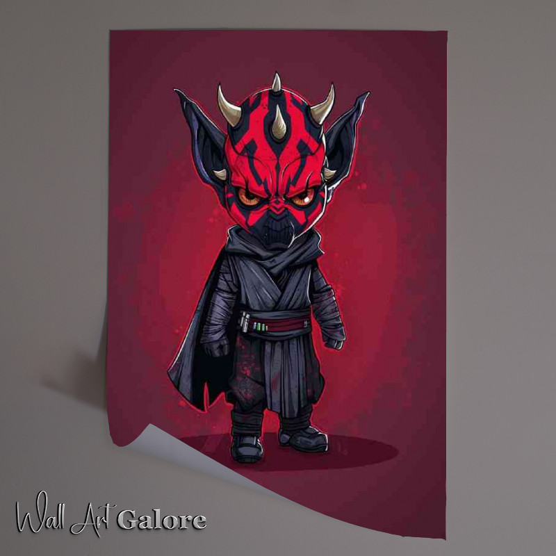 Buy Unframed Poster : (Darthmaul painted street art)