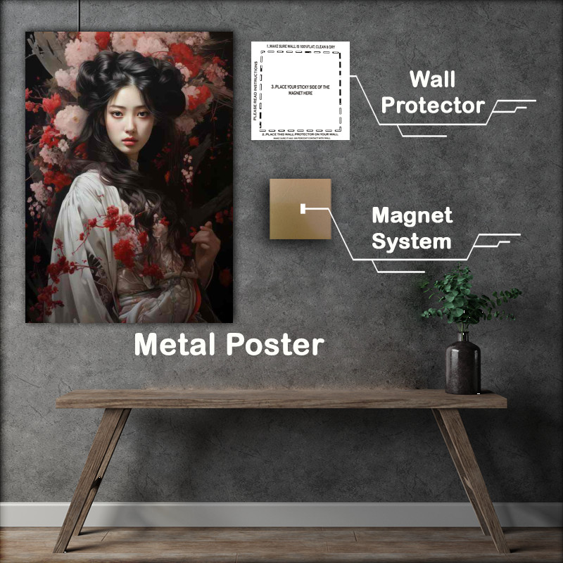 Buy Metal Poster : (Geisha The Guardians of Japan)