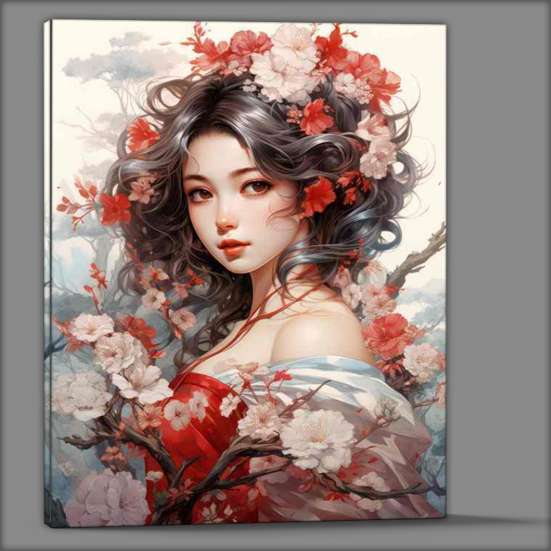 Buy Canvas : (Geisha and Kabuki Intersections of Japanese Performing Arts)