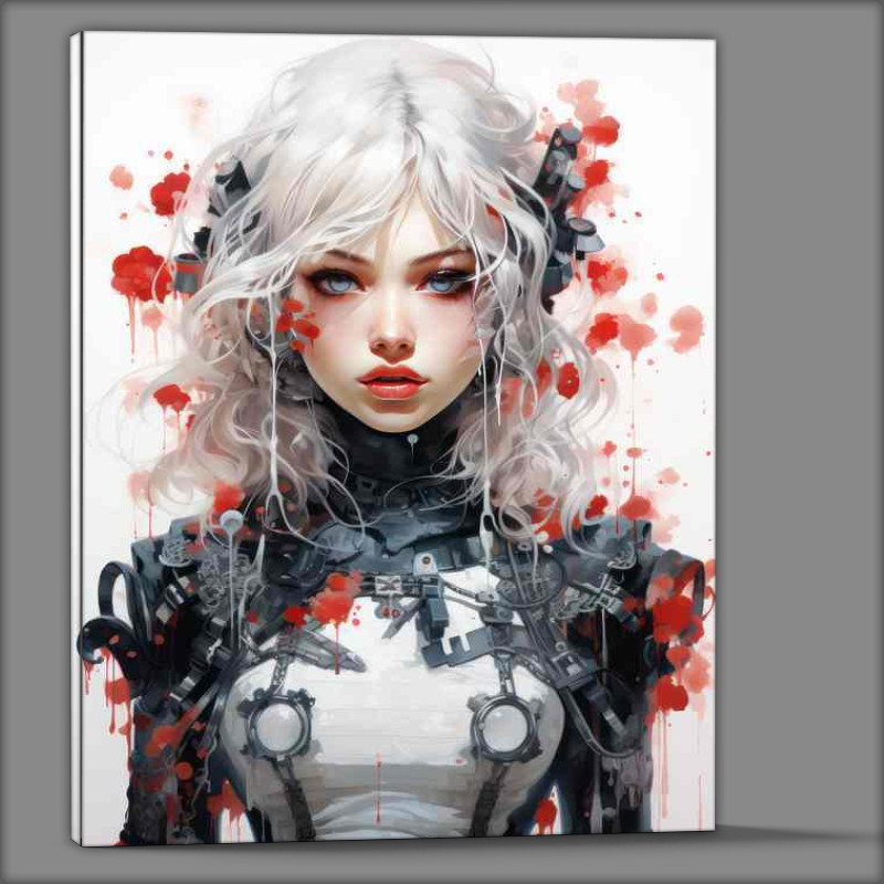 Buy Canvas : (Geisha vs Oiran: Steampunk Japanese Art)