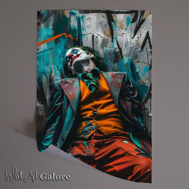 Buy Unframed Poster : (THe joker sleeping)