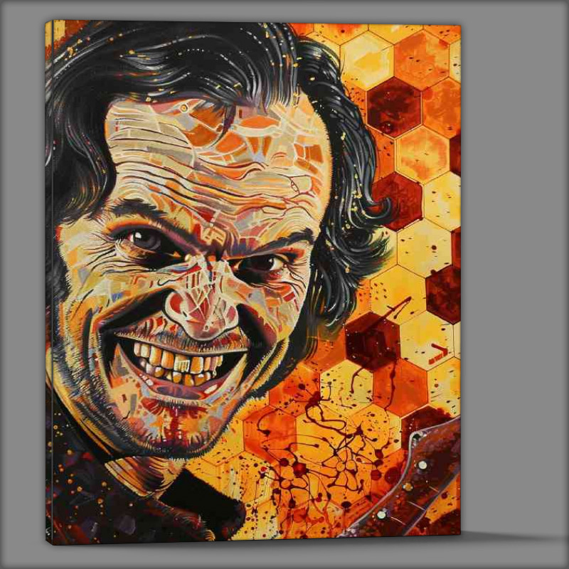 Buy Canvas : (The Shining Jack Torrance smiling)