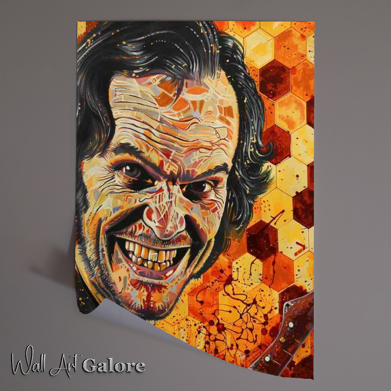 Buy Unframed Poster : (The Shining Jack Torrance smiling)